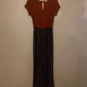 Striped Jumpsuit
